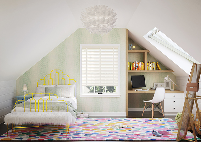 Cotswold Deluxe, Oatmeal Gloss - Motorised Venetian Blind - Image 6